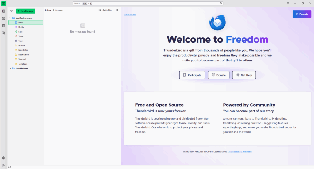 Login Email Di Thunderbird Dengan IMAP/POP Zoho Webmail